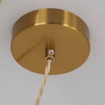 Ceramic Dome Chandelier, Single Pendant Light, Minimalist Fixture for Kitchen Islands