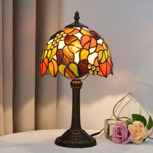 Vintage Style Table Lamp, Retro Bedside Lamp, Warm Accent Light for the Living Room