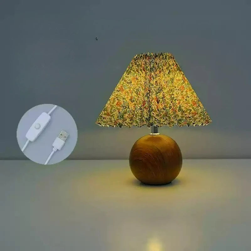 LED Bedside Table Lamp, Nightstand Lamp, Warm Dimmable Light for the Bedroom