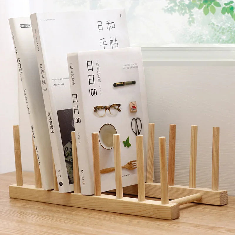 Bamboo Dish Drain Rack, Dish Drying Rack, Countertop Organizer for the Kitchen Sink