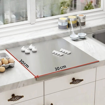 Stainless Steel Cutting Board, Chopping Board, 304 Steel Kitchen Prep Board