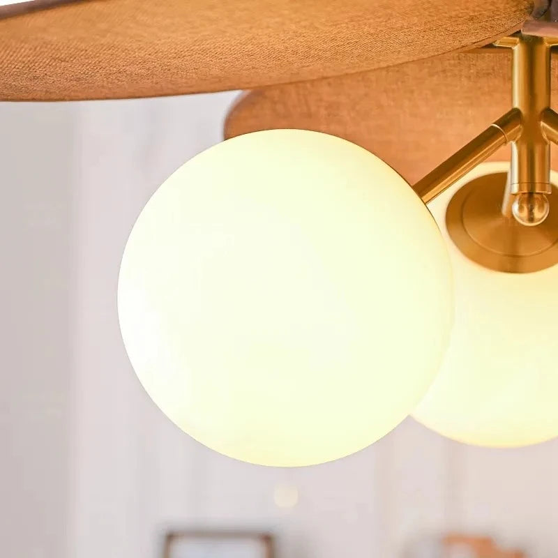 Rattan Weave Pendant Light, Woven Ceiling Lamp, Natural Fixture for the Dining Room