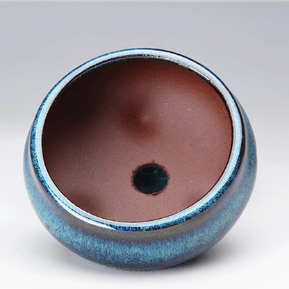 Ceramic Garden Planter Pot, Indoor Plant Pot, Glazed Flower Pot with Drainage Hole