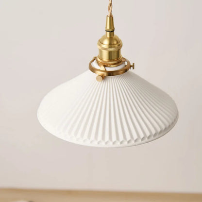 Ceramic Dome Chandelier, Single Pendant Light, Minimalist Fixture for Kitchen Islands